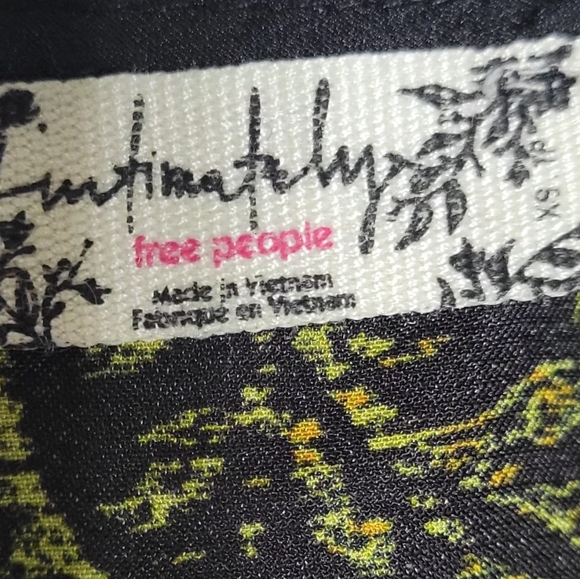 Free People Intimately Off The Coast Boho Camisole Tank Top Size XS - Picture 6 of 7